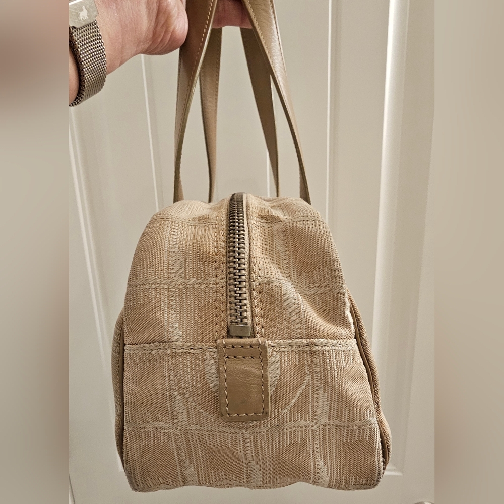 CHANEL Travel Line Jacquard Bowler Bag - Picture 5 of 15